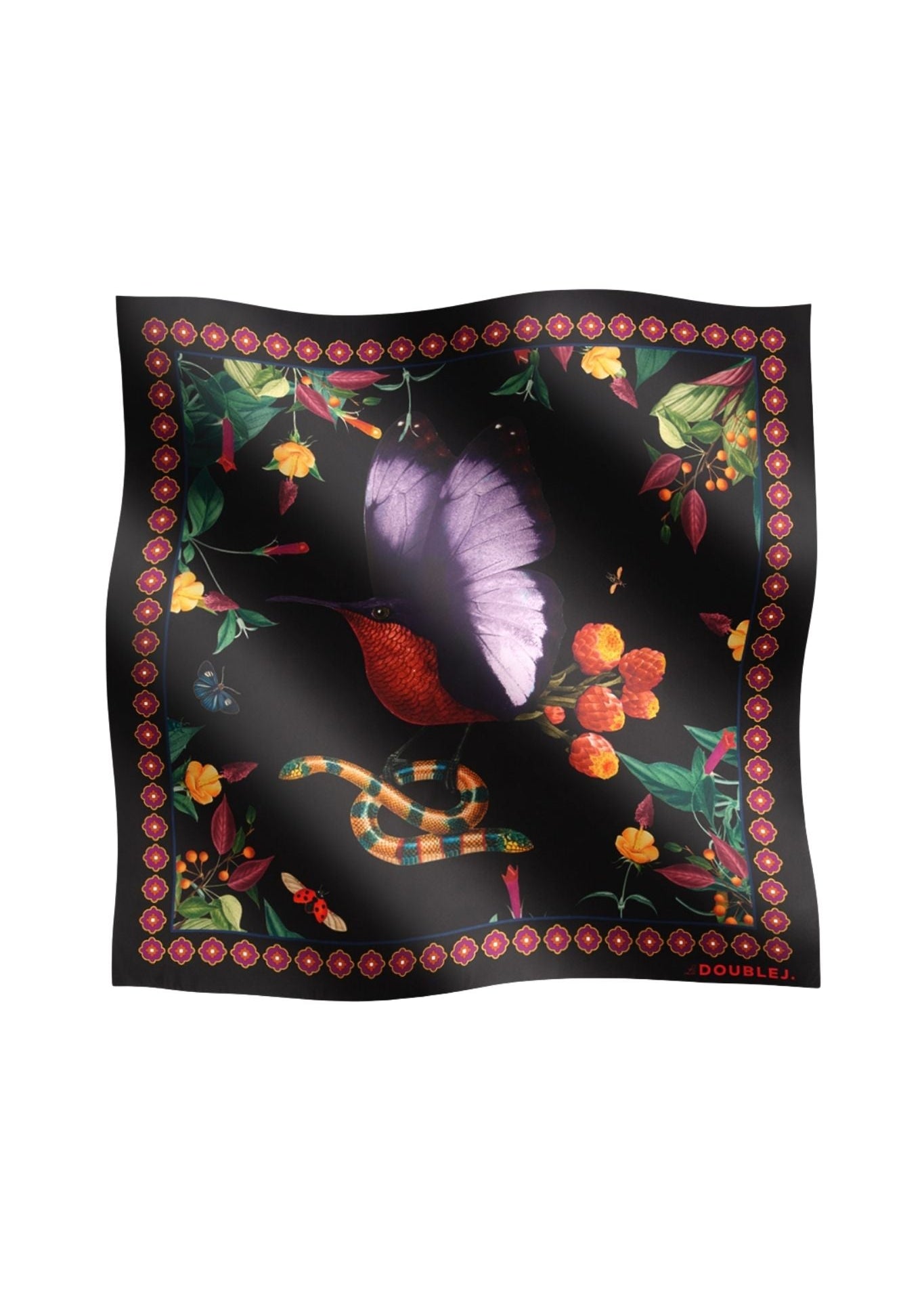 La Doublej Foulard - Vermillion