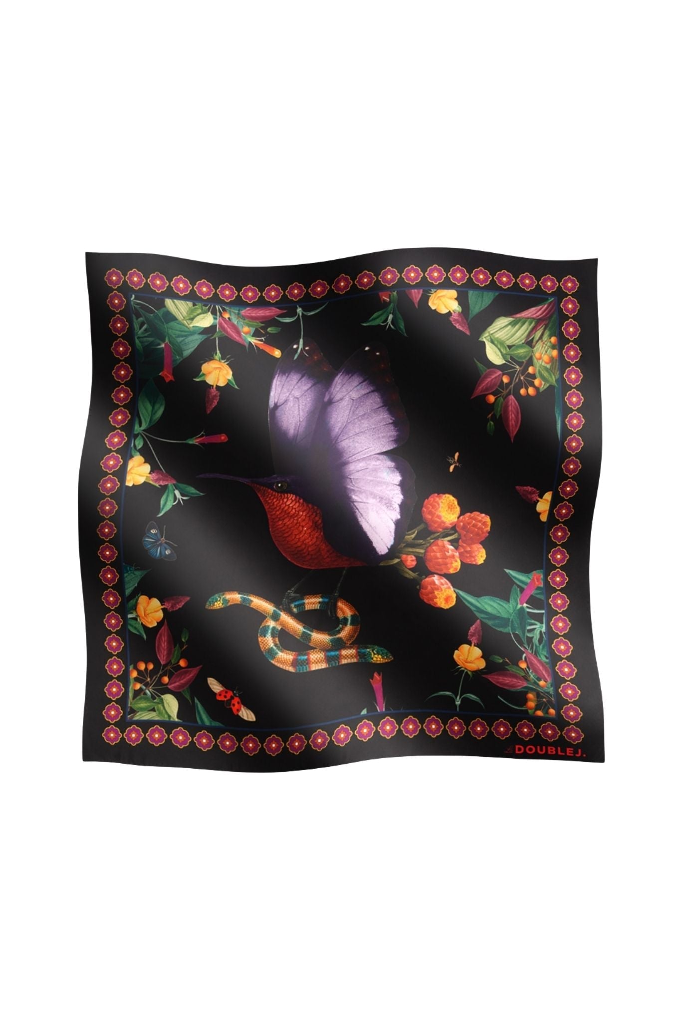 La Doublej Foulard - Vermillion