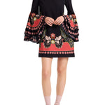 La Doublej Friday Dress Placée - Vermillion