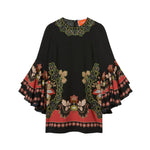 La Doublej Friday Dress Placée - Vermillion