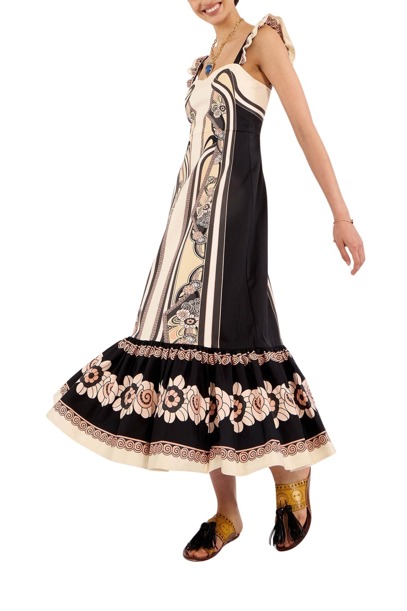 La DoubleJ Gingerbread Dress - Vermillion