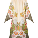 La DoubleJ Goddess Dress Placée - Vermillion