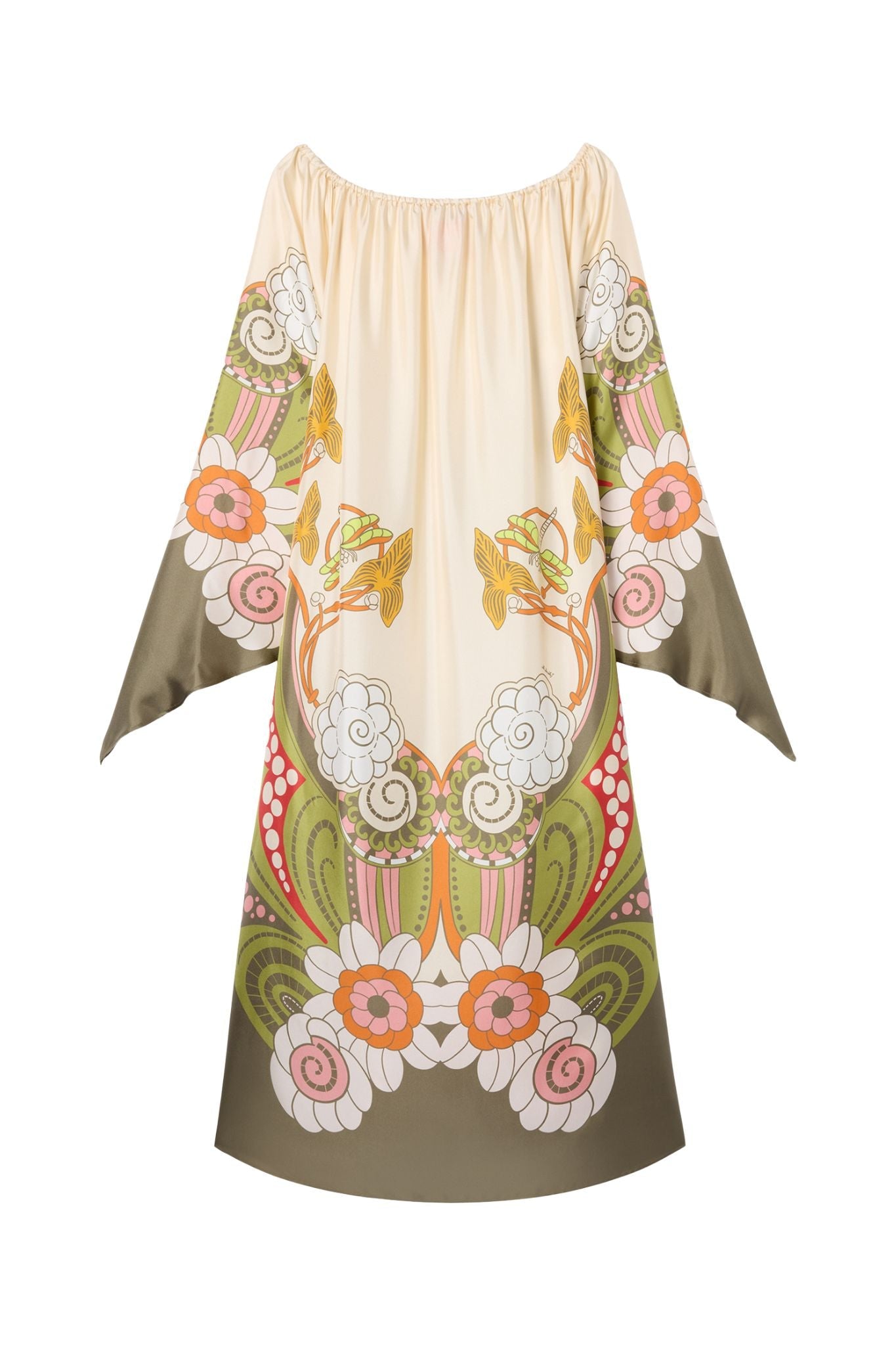 La DoubleJ Goddess Dress Placée - Vermillion