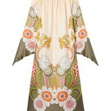 La DoubleJ Goddess Dress Placée - Vermillion