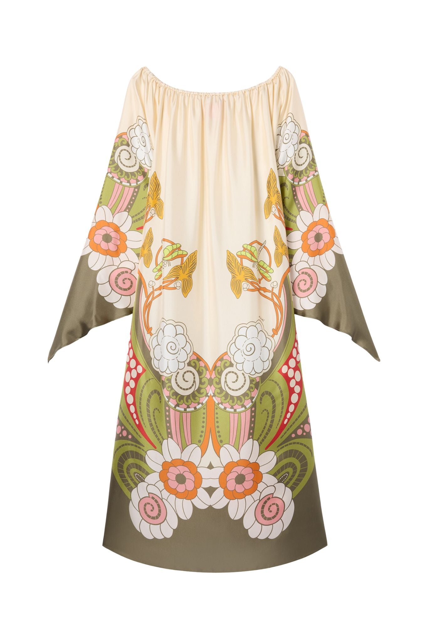 La DoubleJ Goddess Dress Placée - Vermillion