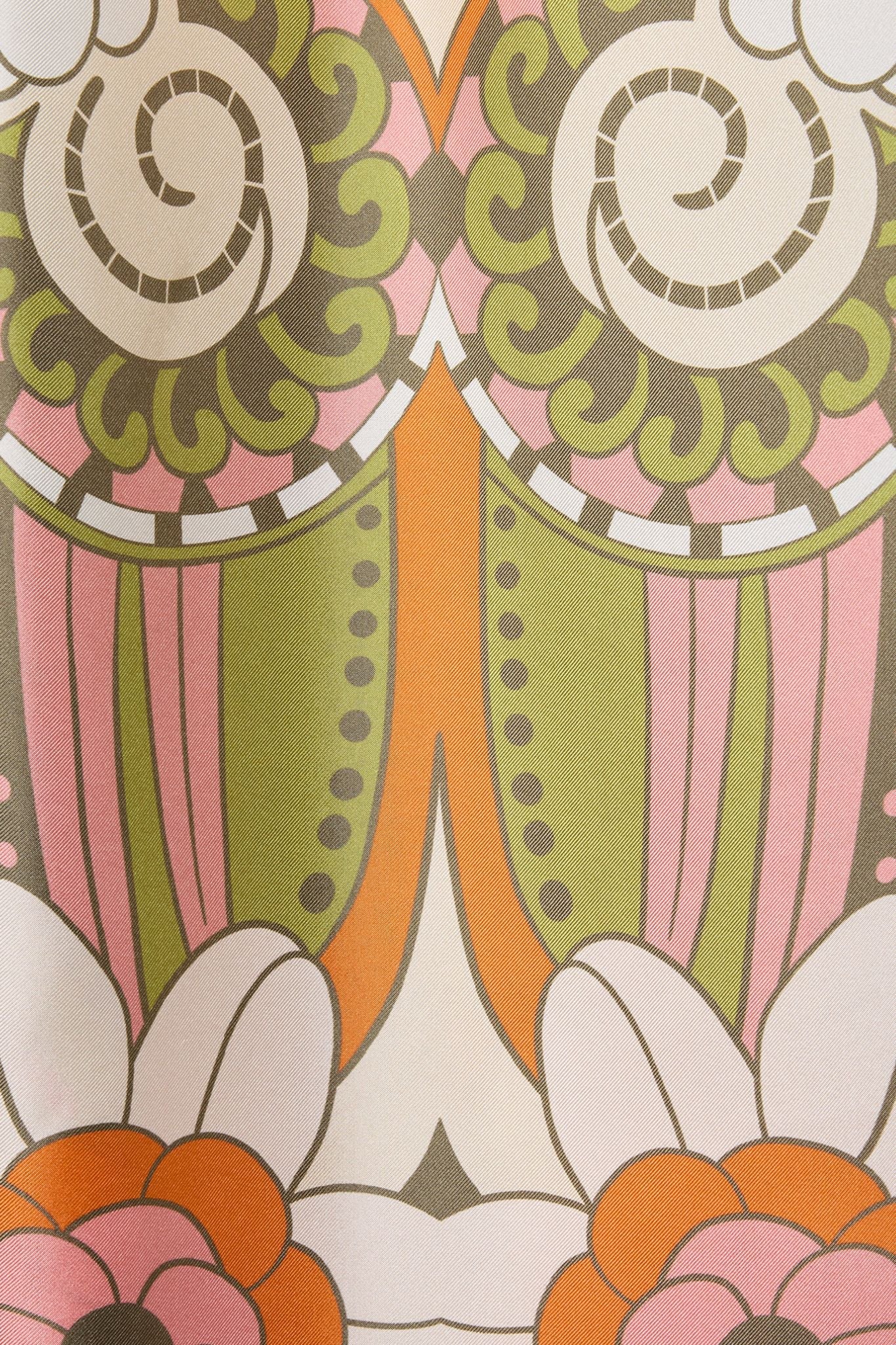 La DoubleJ Goddess Dress Placée - Vermillion