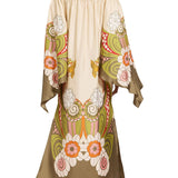 La DoubleJ Goddess Dress Placée - Vermillion