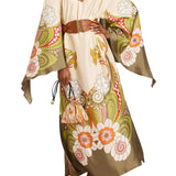 La DoubleJ Goddess Dress Placée - Vermillion