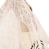 La DoubleJ Lace Foulard Shirt - Vermillion