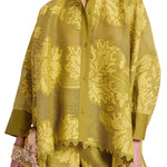 La DoubleJ Lace Foulard Shirt - Vermillion