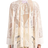 La DoubleJ Lace Foulard Shirt - Vermillion