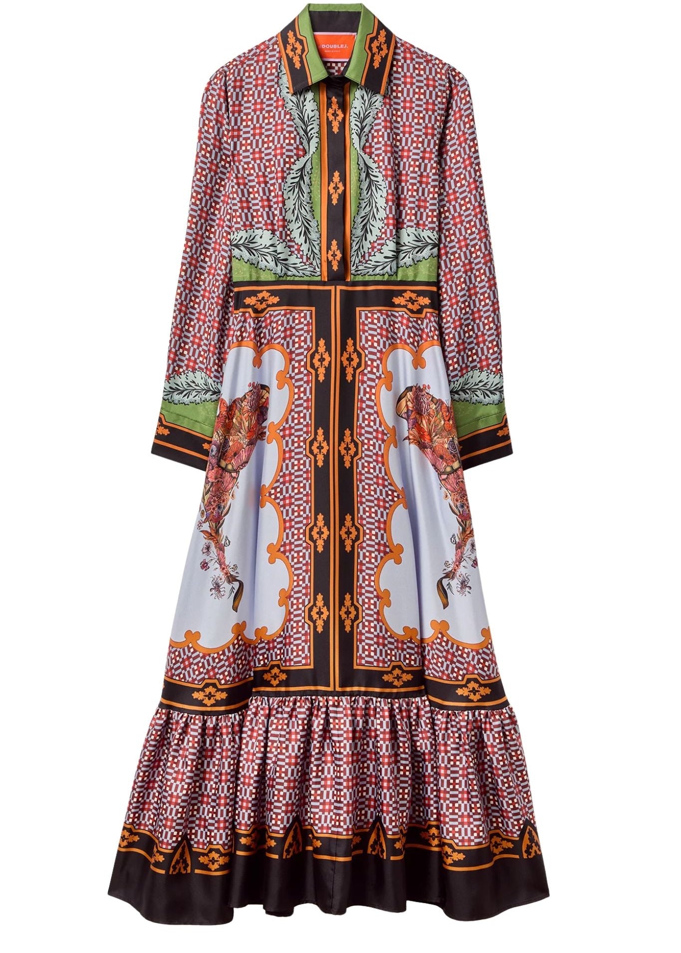 La DoubleJ LS San Pietro Dress - Vermillion