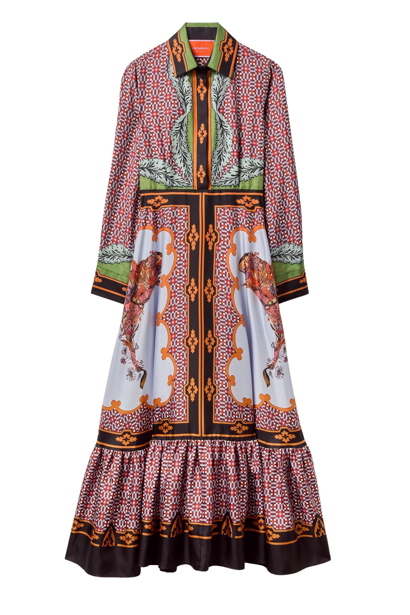 La DoubleJ LS San Pietro Dress - Vermillion