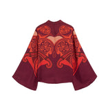 La DoubleJ Make an Exit Top - Vermillion