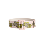 La DoubleJ Medium Belt (6 Cm) Placée - Vermillion