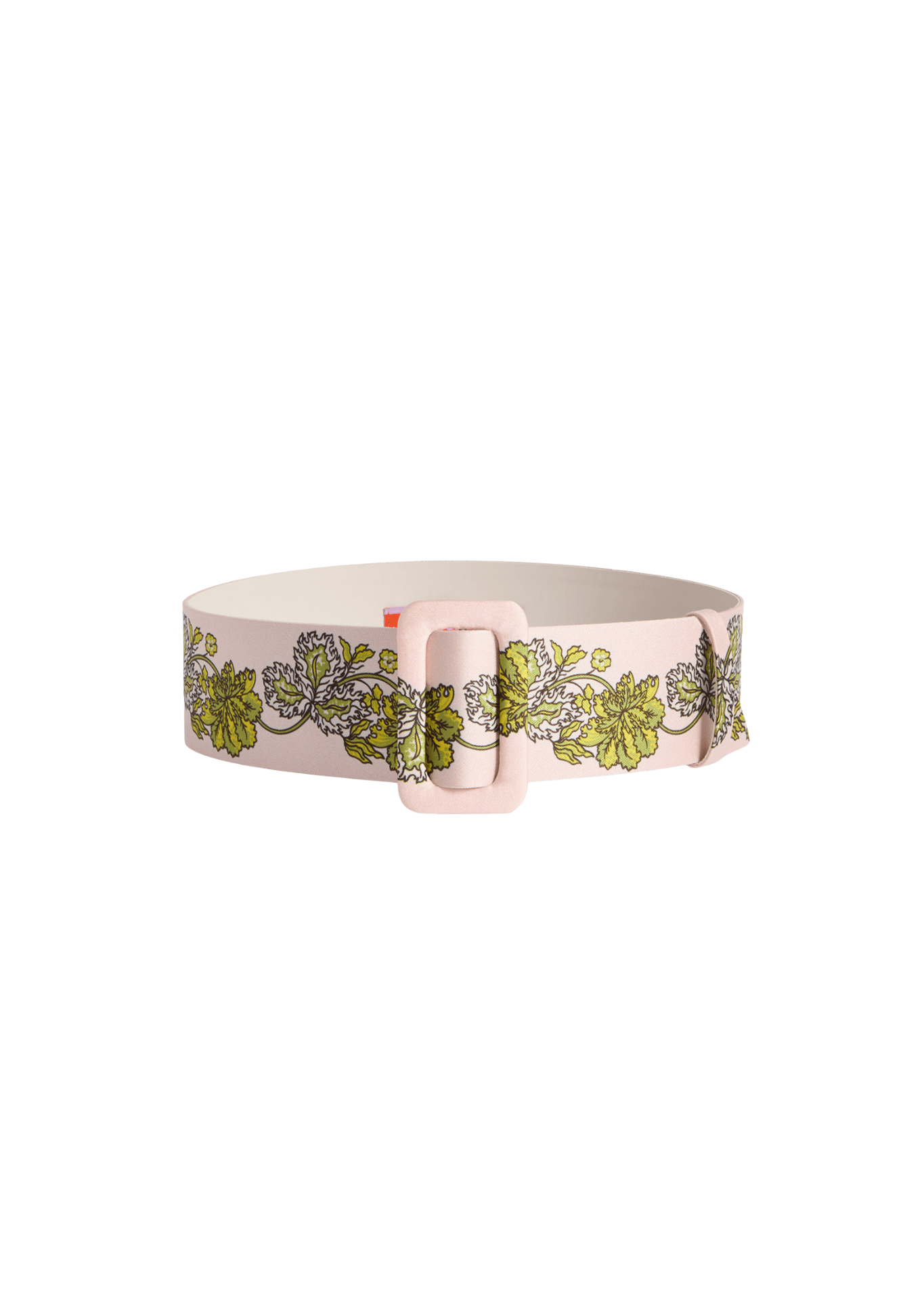 La DoubleJ Medium Belt (6 Cm) Placée - Vermillion