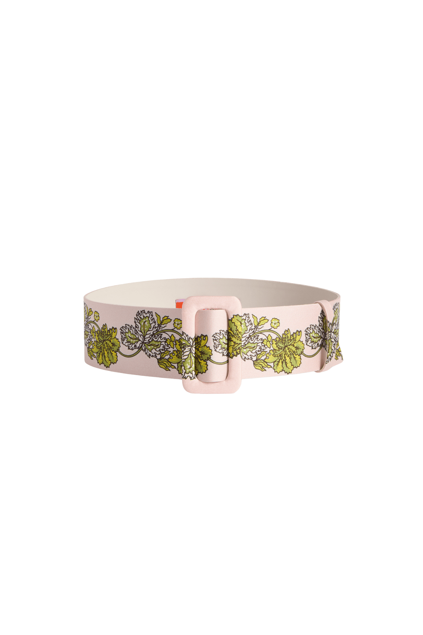 La DoubleJ Medium Belt (6 Cm) Placée - Vermillion