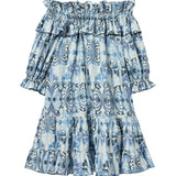 La DoubleJ Mini Breakfast Dress - Vermillion