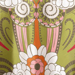 La DoubleJ Muumuu Dress Round Neck (Placée) - Vermillion
