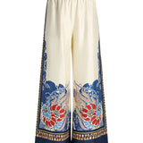 La Doublej Palazzo Pants - Vermillion