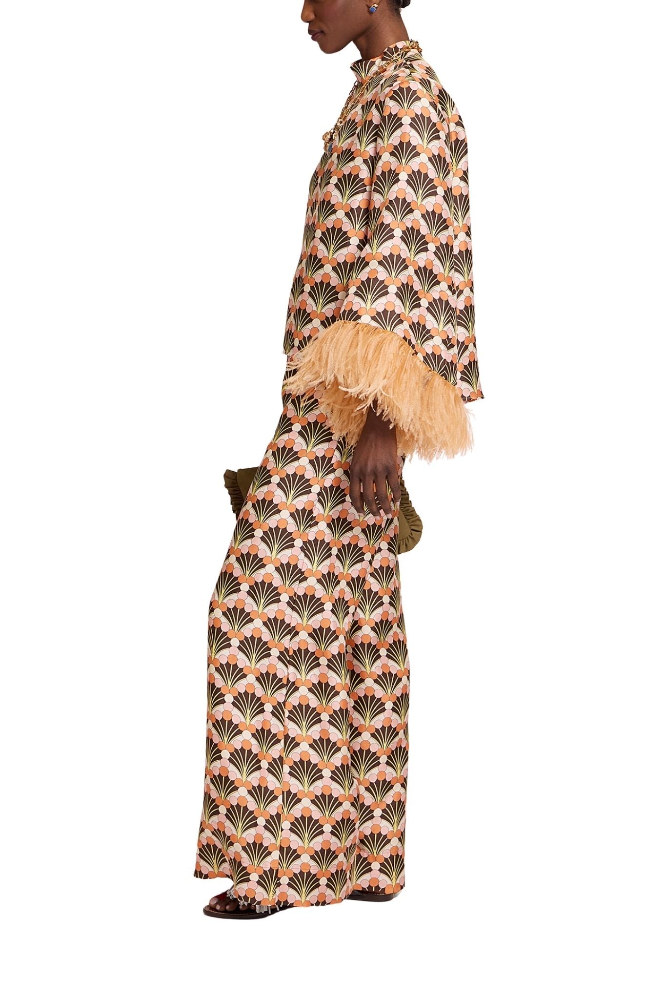 La DoubleJ Palazzo Pants - Vermillion