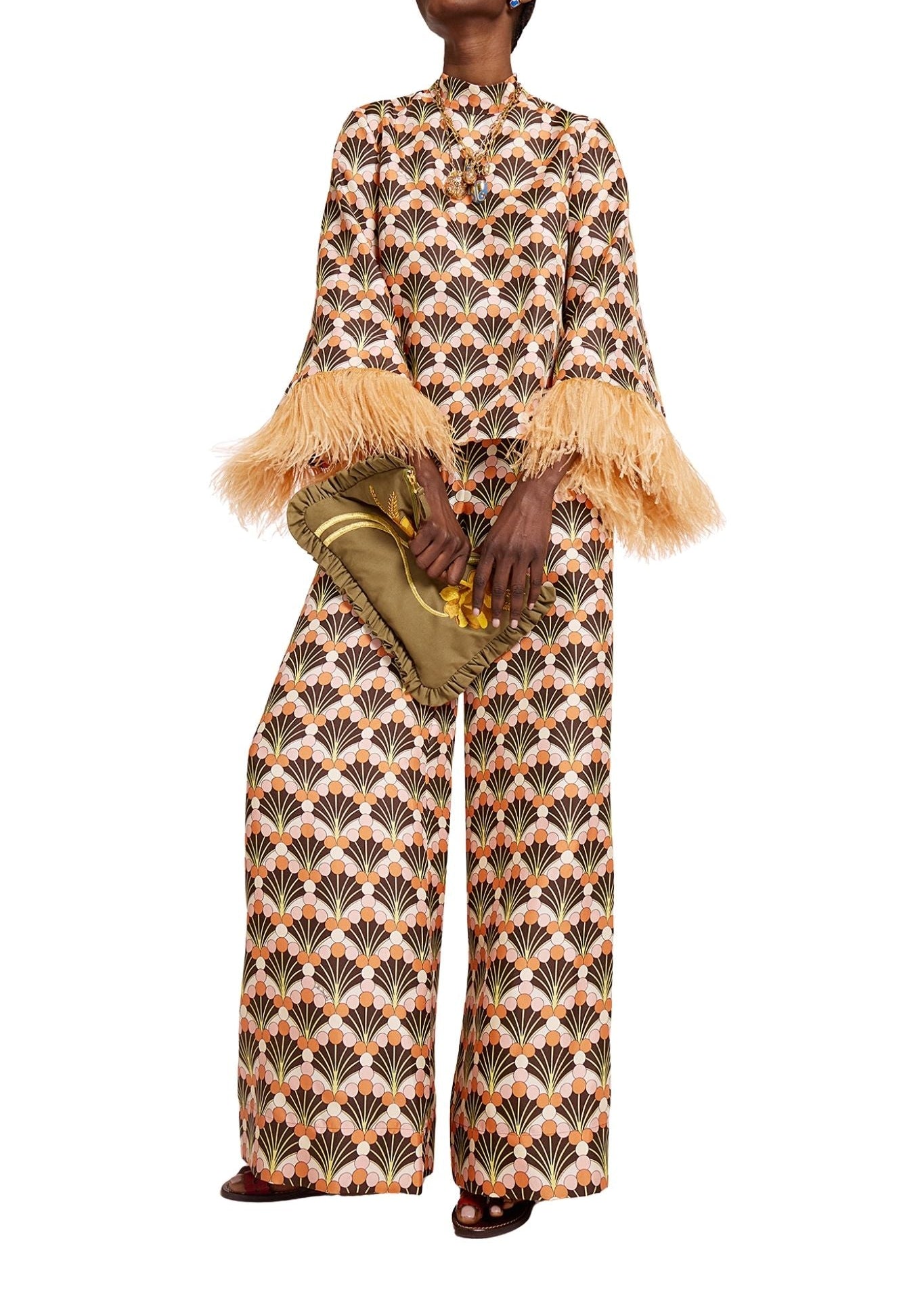 La DoubleJ Palazzo Pants - Vermillion