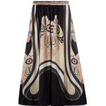 La DoubleJ Petal Skirt - Vermillion