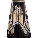 La DoubleJ Petal Skirt - Vermillion