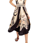 La DoubleJ Petal Skirt - Vermillion