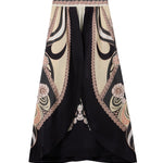 La DoubleJ Petal Skirt - Vermillion