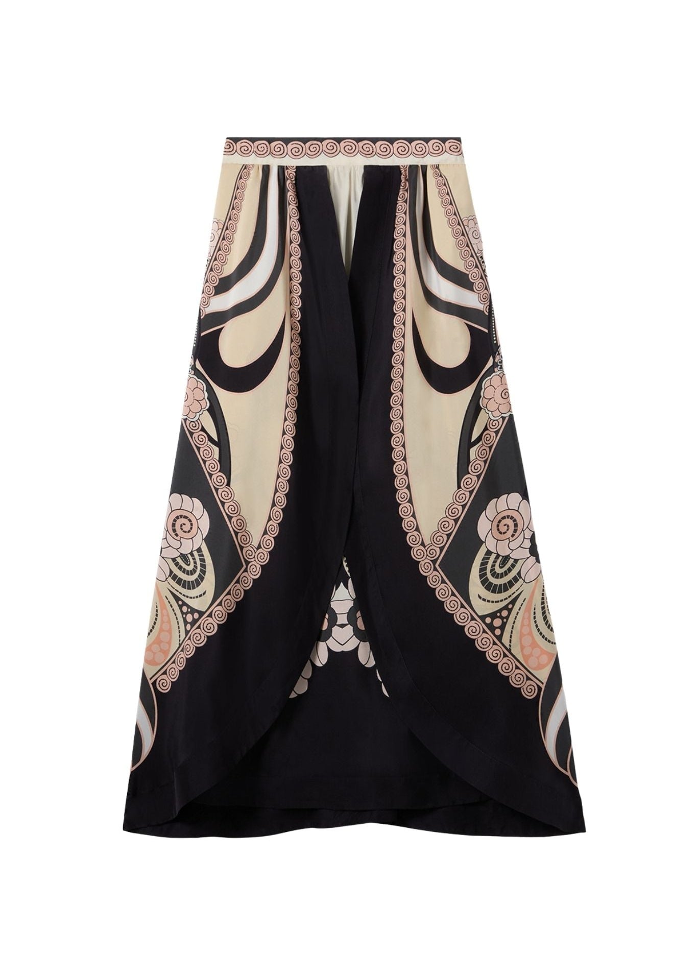 La DoubleJ Petal Skirt - Vermillion