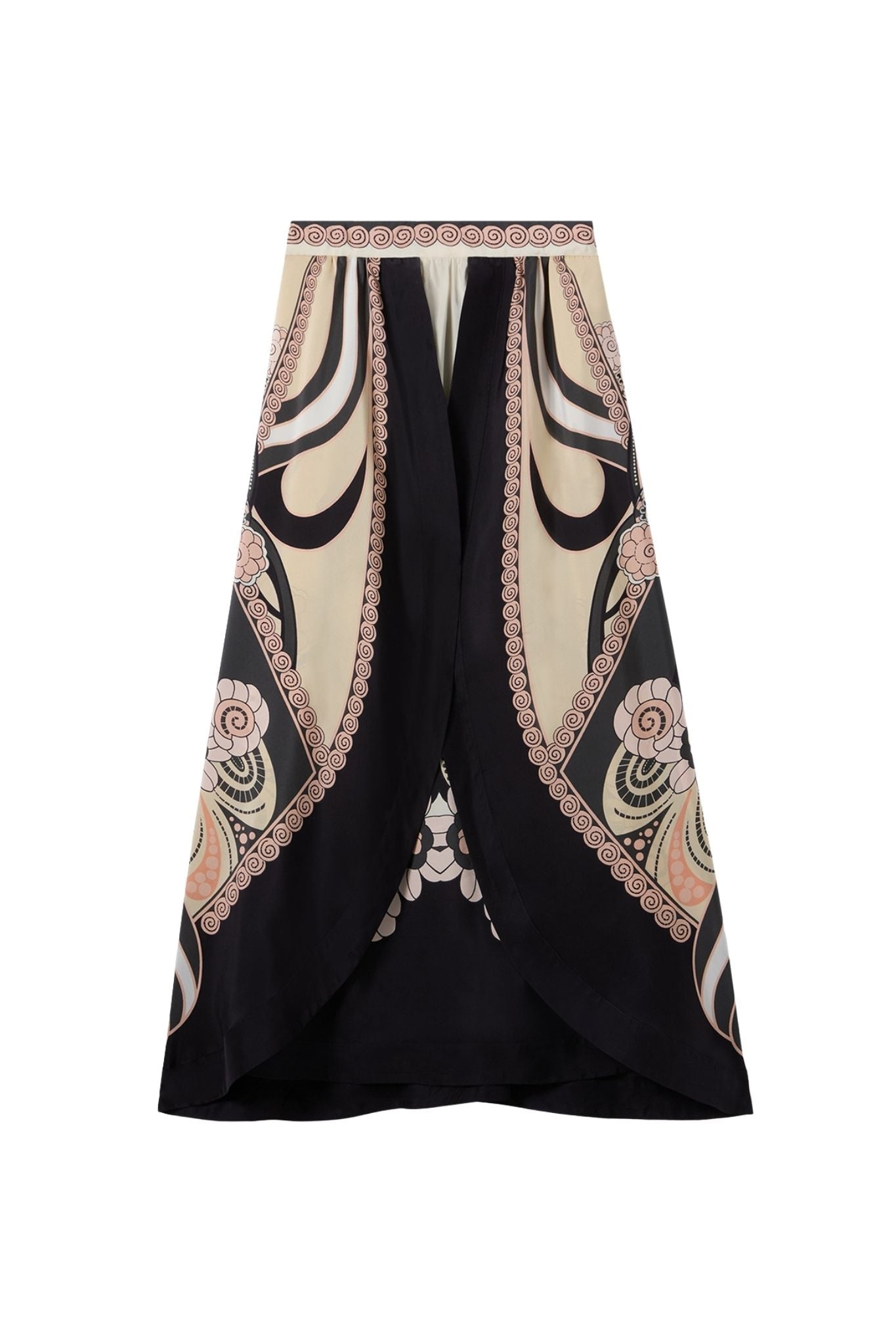 La DoubleJ Petal Skirt - Vermillion