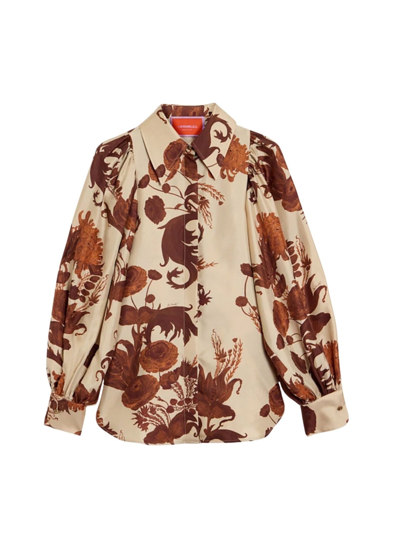 La DoubleJ Pouf Shirt - Vermillion