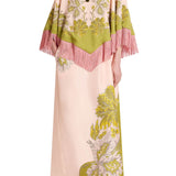 La DoubleJ Reversible Mini Poncho Top - Vermillion