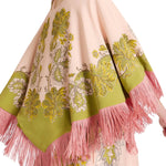 La DoubleJ Reversible Mini Poncho Top - Vermillion