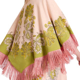 La DoubleJ Reversible Mini Poncho Top - Vermillion