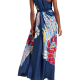 La Doublej Roy Dress (Placée) - Vermillion