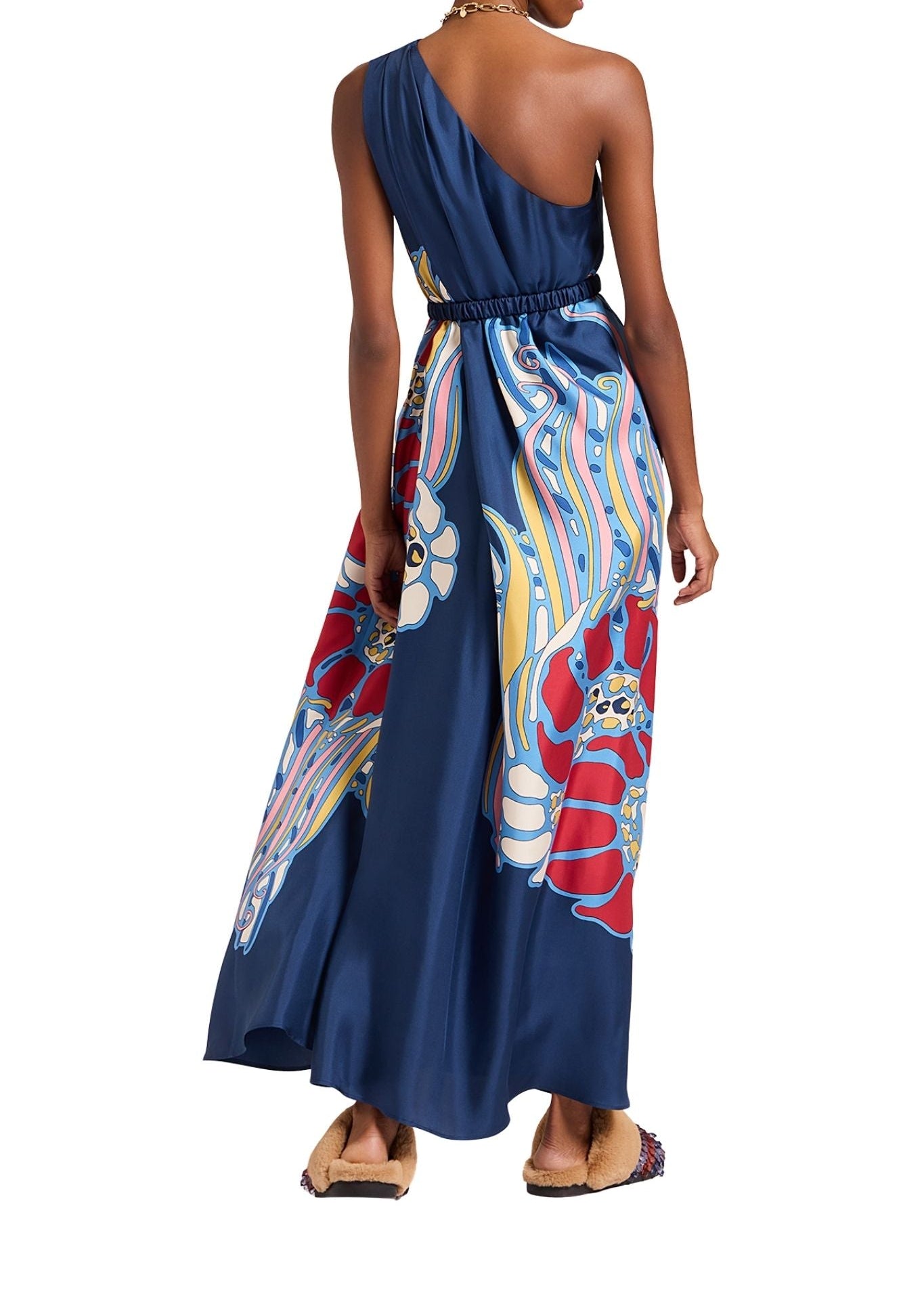 La Doublej Roy Dress (Placée) - Vermillion