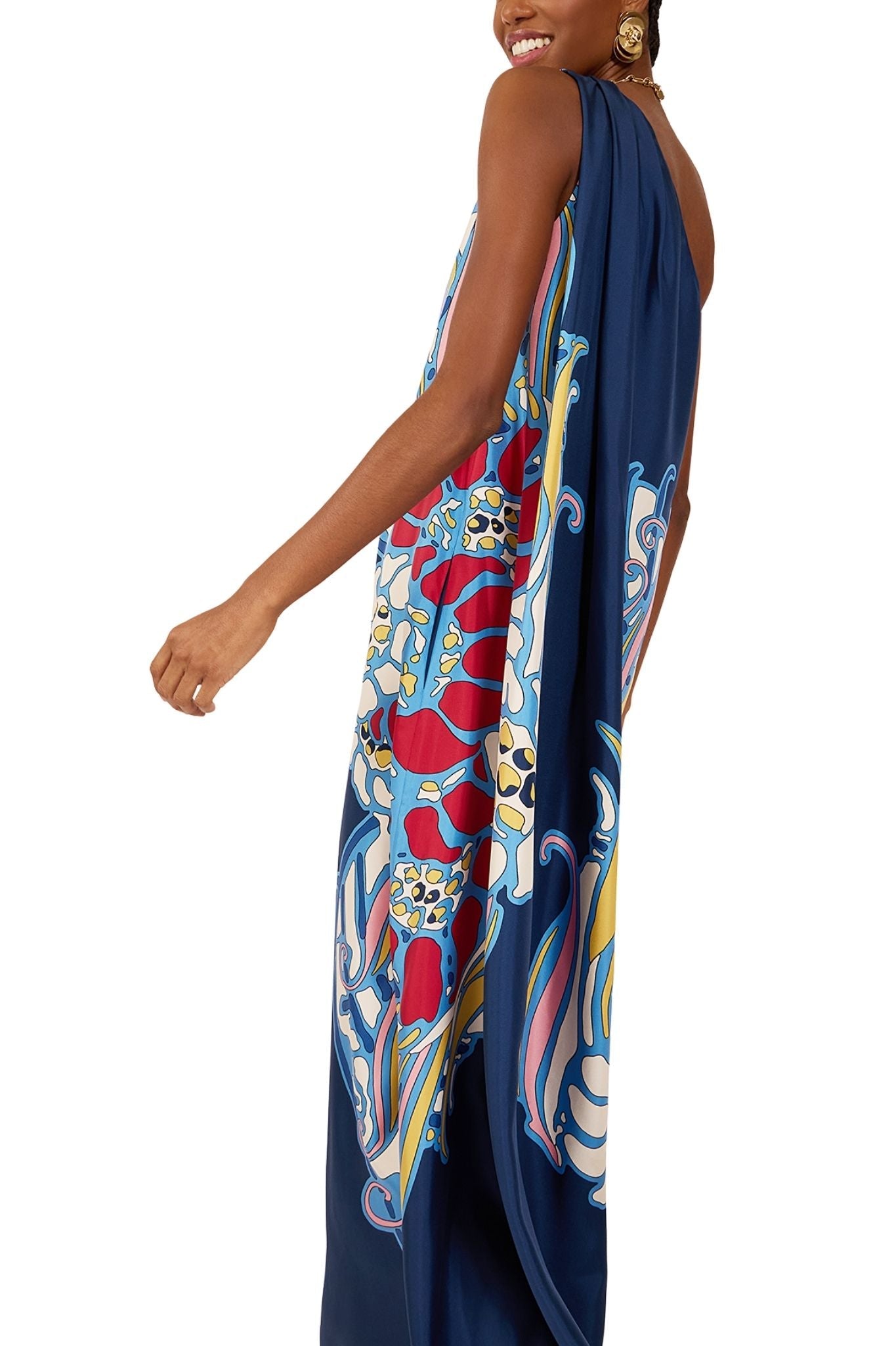 La Doublej Roy Dress (Placée) - Vermillion