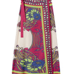 La Doublej Sarong Skirt - Vermillion