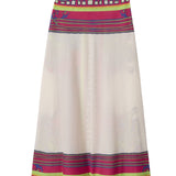 La Doublej Sarong Skirt - Vermillion