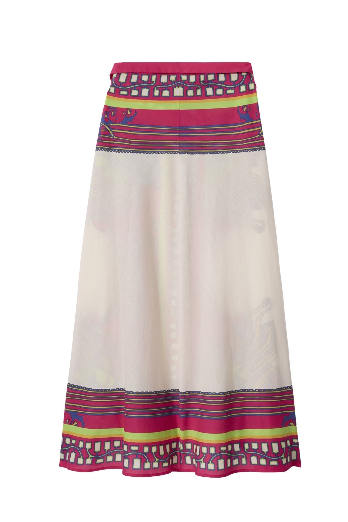 La Doublej Sarong Skirt - Vermillion