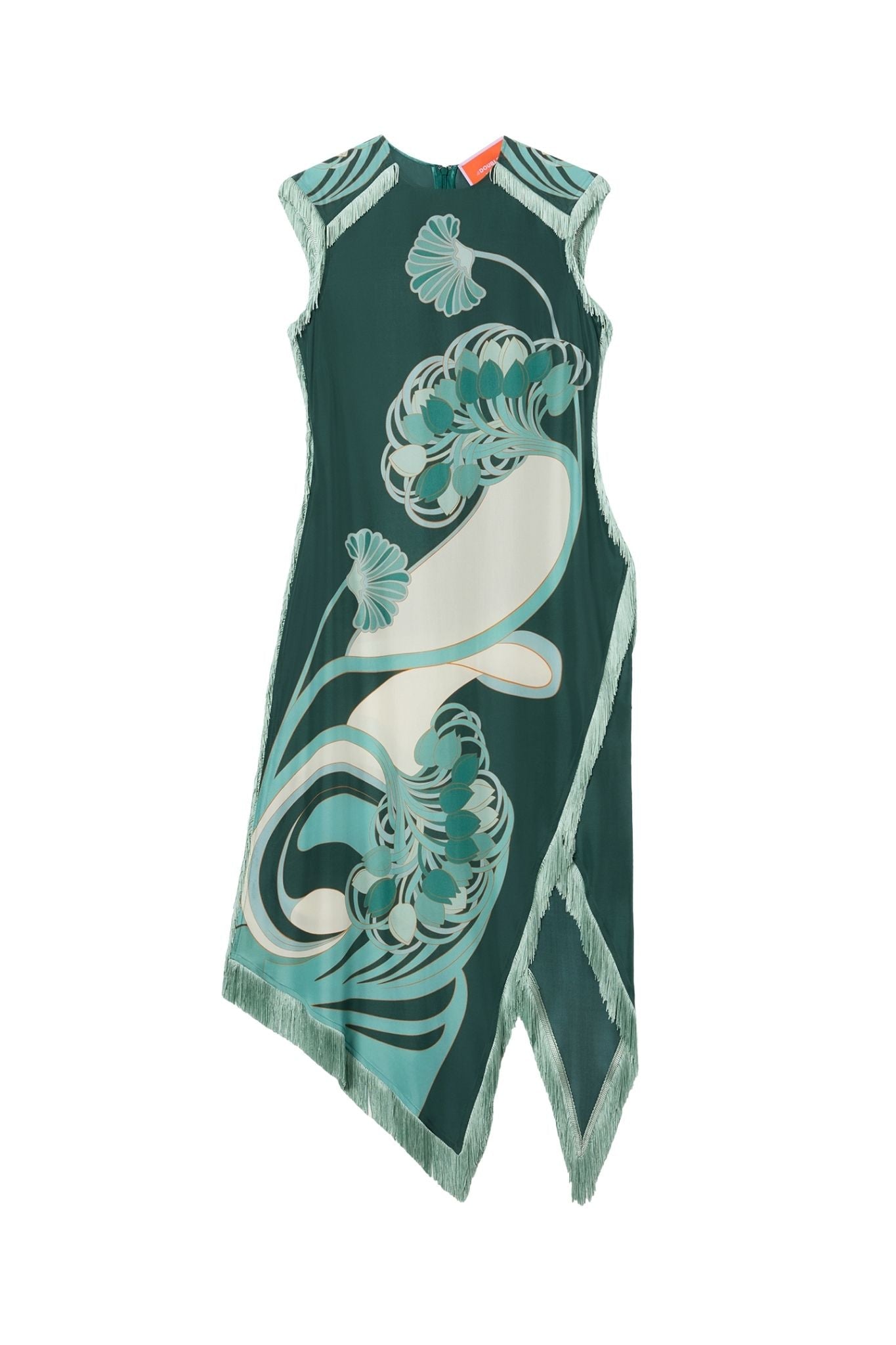 La DoubleJ Scarf Dress - Vermillion