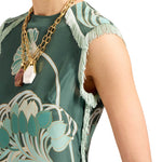 La DoubleJ Scarf Dress - Vermillion