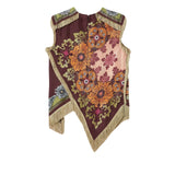 La DoubleJ Scarf Top - Vermillion