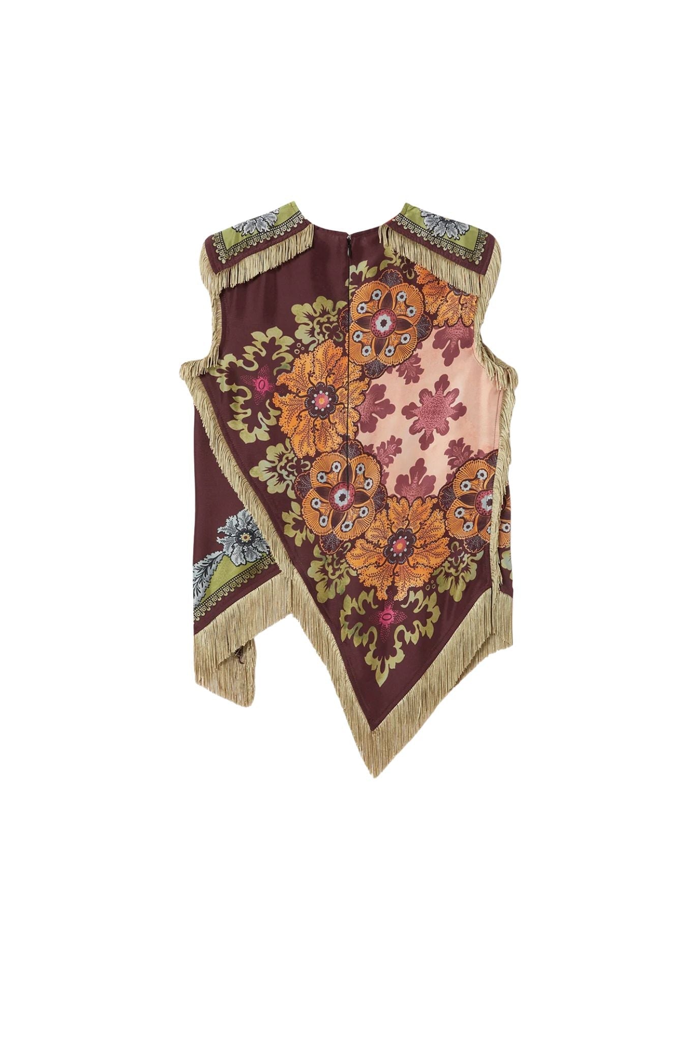 La DoubleJ Scarf Top - Vermillion