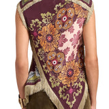 La DoubleJ Scarf Top - Vermillion