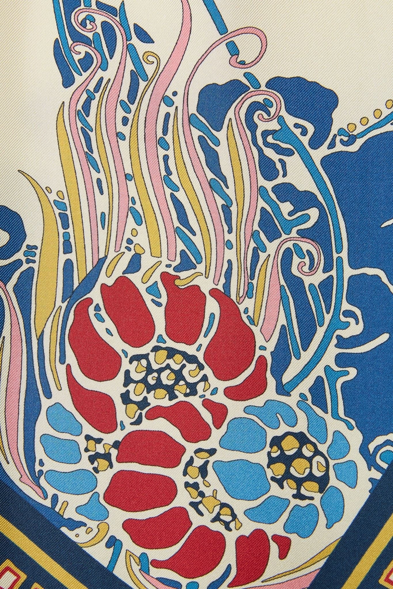 La Doublej Scarf Top - Vermillion