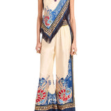 La Doublej Scarf Top - Vermillion