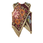 La DoubleJ Scarf Top - Vermillion